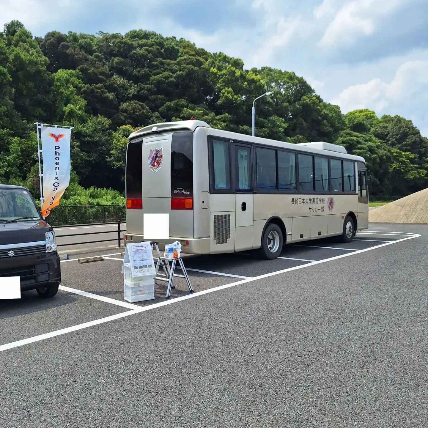 本日は、諫早市で出張洗車させていただきました✨️