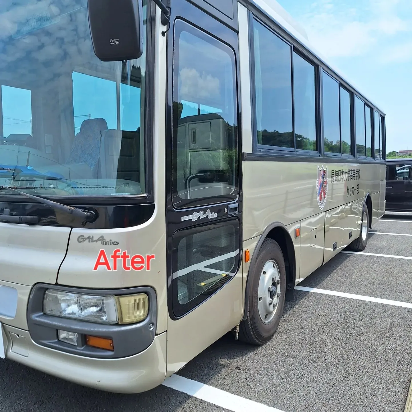 本日は、諫早市で出張洗車させていただきました✨️